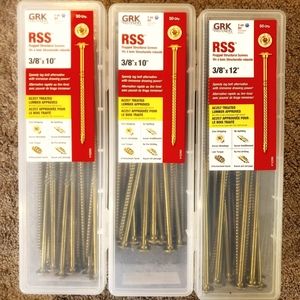 Rugged Structural Screws